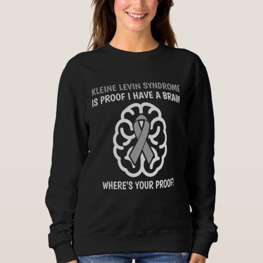 Kleine Levin Syndrome Awareness Brain Disease Rela Trui (Voorkant)