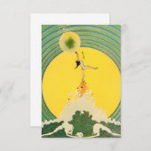 “Kleine liedjes als bellen barsten” door D S Walke Bedankkaart (Voorkant / Achterkant)