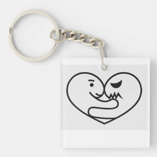 Kleine Liefde Dinosauriërs Sleutelhanger