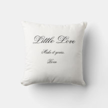 Kleine Liefde | Minimalistisch Baby Slaapkamer Kus