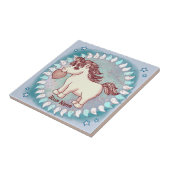 Kleine Liefdes Eenhoorn Tegeltje (Zijkant)