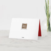 Kleine liefdesbrief horizontale kaart voor elke ge (Achterkant)