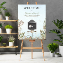 Kleine liefdesbrieven Baby Shower Welkomstbord