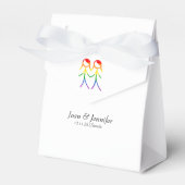 Kleine liefdesdoos bedankdoosjes (Voorkant Zijde)