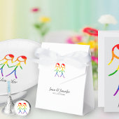 Kleine liefdesdoos bedankdoosjes