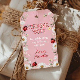 Kleine Liefdeskever Madelief Verjaardagsfeest Beda Cadeaulabel