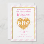 Kleine liefhebber Valentijn Eerste verjaardag Uitn Kaart (Voorkant)