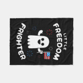 Kleine liefhebber van Halloween Fleece Deken (Voorkant (Horizontaal))