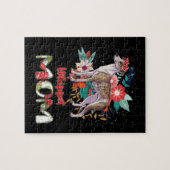 Kleine liefhebbers van Whippet Legpuzzel (Horizontaal)