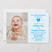 Kleine liefje 1e verjaardag kaart (Voorkant)