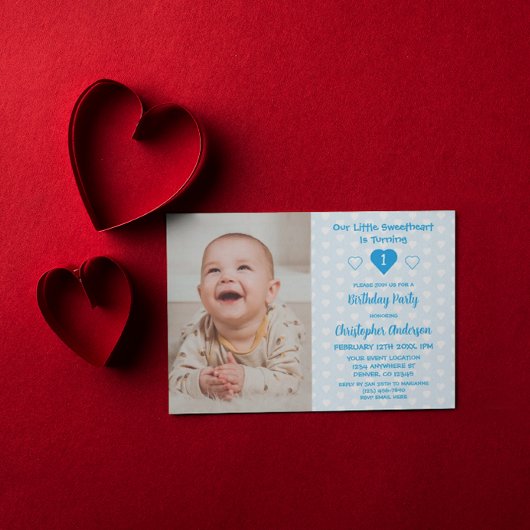 Kleine liefje 1e verjaardag kaart