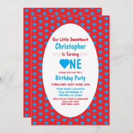 Kleine liefje 1e verjaardag kaart