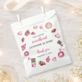 Kleine liefje 1e verjaardag Valentijn van de geboo Bedankzakje (Geknipt)