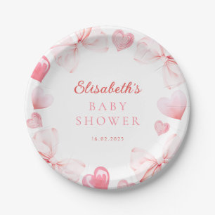 Kleine Liefje Baby Shower Papieren Bordje
