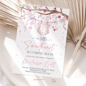 Kleine liefje Baby shower uitnodiging, Valentin Kaart