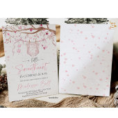 Kleine liefje Baby shower uitnodiging, Valentin Kaart