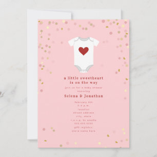 Kleine liefje Bodysuit Valentijn Baby shower I Kaart