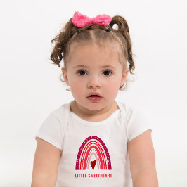 Kleine Liefje Boho Regenboog Valentijn Romper