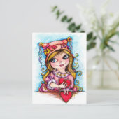 Kleine liefje briefkaart (Staand voorkant)