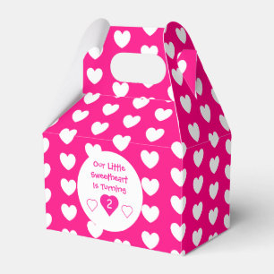 Kleine liefje geboortedag bedankdoosjes
