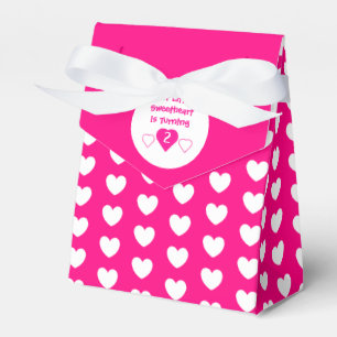 Kleine liefje geboortedag bedankdoosjes