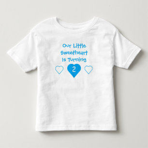Kleine liefje geboortedag kinder shirts