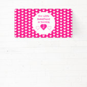 Kleine liefje geboortedag spandoek (Insitu)