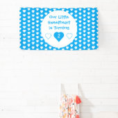 Kleine liefje geboortedag spandoek (Insitu)