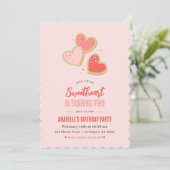 Kleine liefje Kinderen Birthday Party Kaart (Staand voorkant)