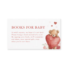 Kleine Liefje Valentijn Boeken voor Baby Kaart