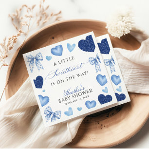 Kleine Liefje Valentijnsdag Baby Shower Servet