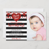 Kleine liefje Valentijnsdag Elke zondag Bedankkaart (Voorkant)