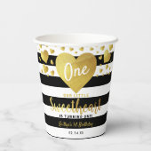 Kleine liefje Valentijnsdag Elke zondag Papieren Bekers (Achterkant)