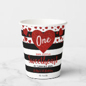 Kleine liefje Valentijnsdag Elke zondag Papieren Bekers (Achterkant)