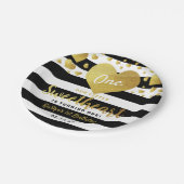 Kleine liefje Valentijnsdag Elke zondag Papieren Bordje (Gekanteld)