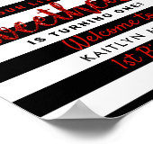 Kleine liefje Valentijnsdag Elke zondag Poster (Hoek)