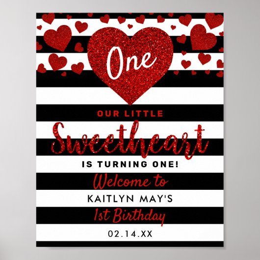 Kleine liefje Valentijnsdag Elke zondag Poster (Voorkant)