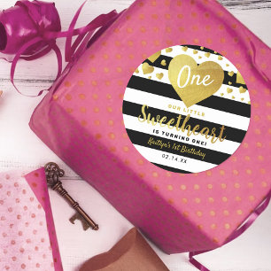 Kleine liefje Valentijnsdag Elke zondag Ronde Sticker