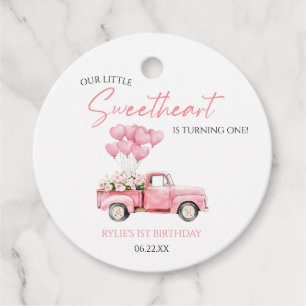 Kleine Liefje Valentijnsdag Verjaardagsfeestje Bedankjes Labels