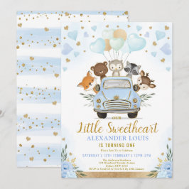 Kleine liefje Woodland Animals Kaart