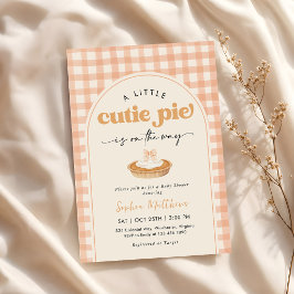 Kleine lieve schat herfst babyshower kaart
