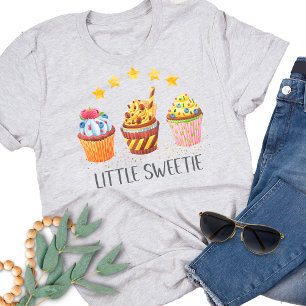 Kleine lieve schattige heldere kleuren waterverf c t-shirt