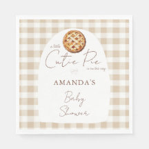 Kleine lieve taart baby shower neutraal