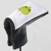 Kleine lieve vogeltjes golfheadcover (3/4 voorkant)