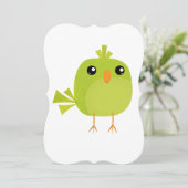 Kleine lieve vogeltjes kaart (Staand voorkant)