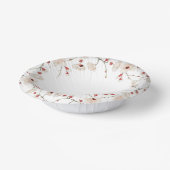 Kleine lieveheersbeestje meisje  papieren kommen (Gebogen)