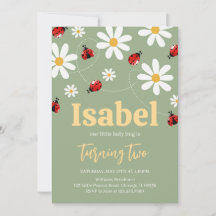 Kleine lieveheersbeestje verjaardag