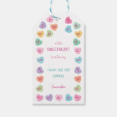 Kleine lieverd baby shower cadeaulabel (Voorkant)
