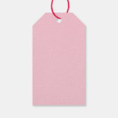 Kleine lieverd beer Baby shower Dank u Cadeaulabel (Achterkant)