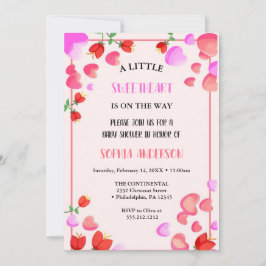 Kleine lieverd Valentijn met bloemetjes Kaart